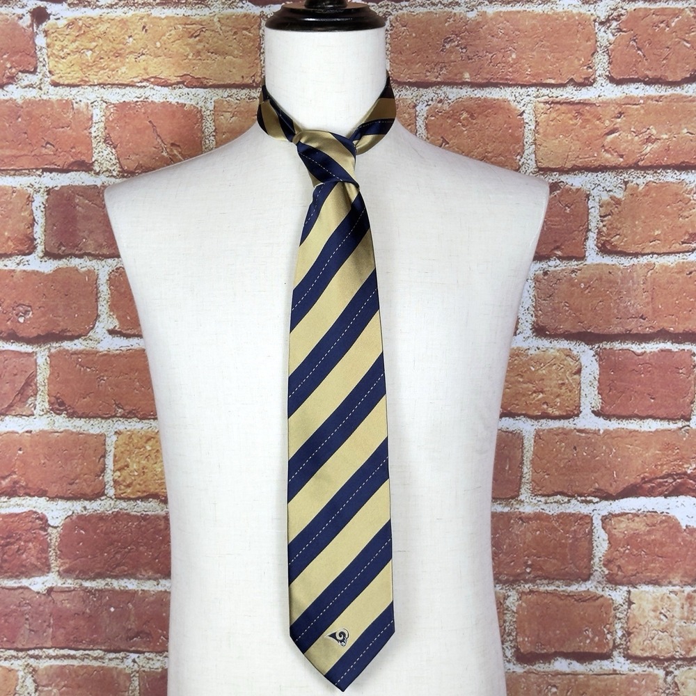 Colony Sportswear Los Angeles Rams 100%‎ Silk Men's Tie 59"